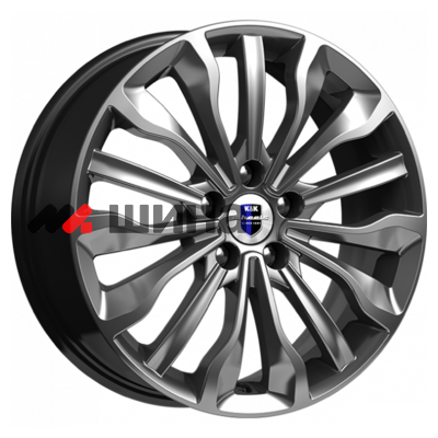 картинка 6,5x17/5x100 ET48 D56,1 Атакама (КС756) Дарк платинум