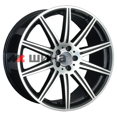 картинка 10x21/5x112 ET44 D66,6 MR120 BKF (конус, MB001)