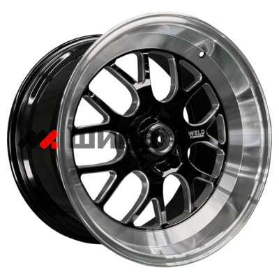 картинка 10,5x18/5x120 ET25 D72,6 7009 Black Milling (HNGD)