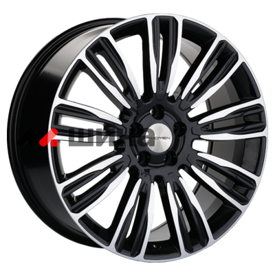 картинка 8,5x20/5x120 ET45 D72,6 KHW2004 (RRover) Black-FP