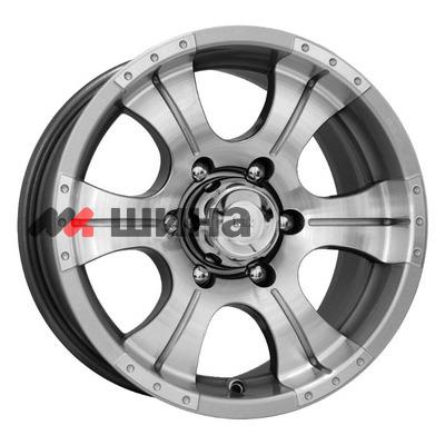 картинка 8x16/6x139,7 ET0 D111,6 Байконур (КС465М) Дарк платинум