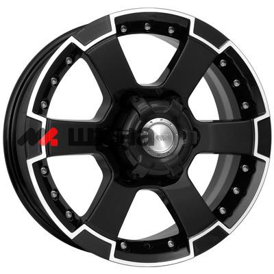 картинка 7x16/6x139,7 ET38 D92,5 M56 (КС593) Алмаз черный