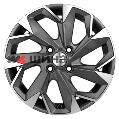 картинка 6x15/4x100 ET39 D56,6 KHW1508 (Cobalt) Gray-FP
