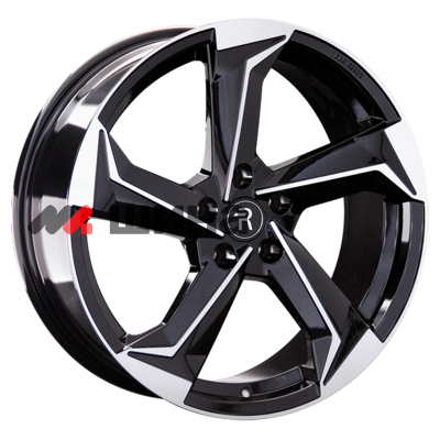 картинка 9x20/5x112 ET33 D66,6 VV344 BKF (конус, C570)