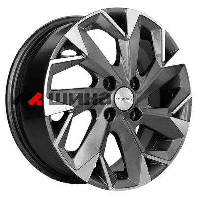 картинка 6x15/4x100 ET40 D60,1 KHW1508 (Logan/Sandero) Gray-FP
