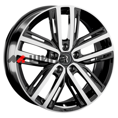 картинка 7x18/5x114,3 ET45 D60,1 CHG37 BKF (конус, C570)