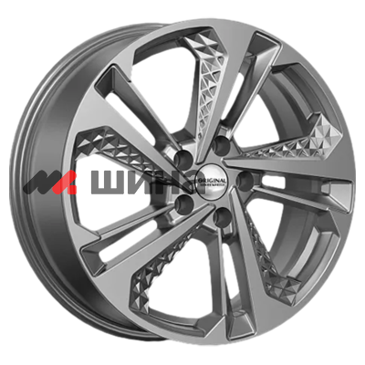 картинка 7x18/5x112 ET43 D57,1 KL-1069 (Tiguan) Графит
