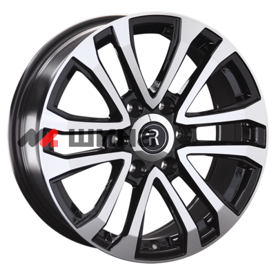 картинка 7,5x18/6x139,7 ET42 D75,1 HV48 BKF (пш)