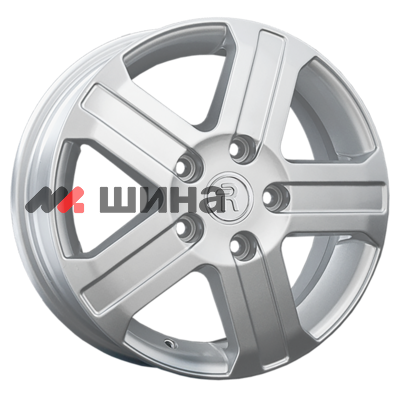 картинка 6x16/5x130 ET66 D89,1 RN201 Sil (конус, C570)