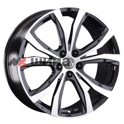 картинка 8x18/5x114,3 ET50 D60,1 TY283 BKF (конус, C570)