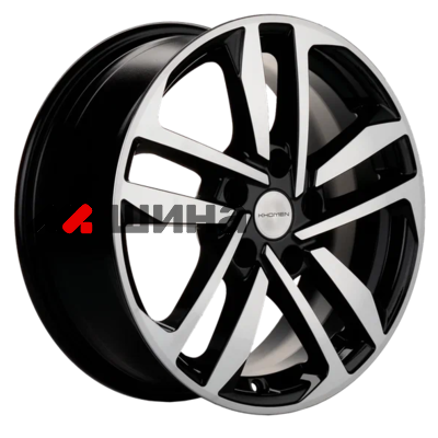картинка 6,5x16/5x100 ET39 D57,1 KHW1612 (Polo) Black-FP