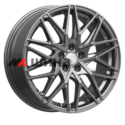 картинка 7x17/5x114,3 ET40 D66,1 Азимут (КЛ371) Графит
