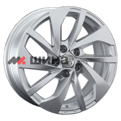 картинка 7x18/5x114,3 ET45 D66,1 NS206 Sil (конус, C570)