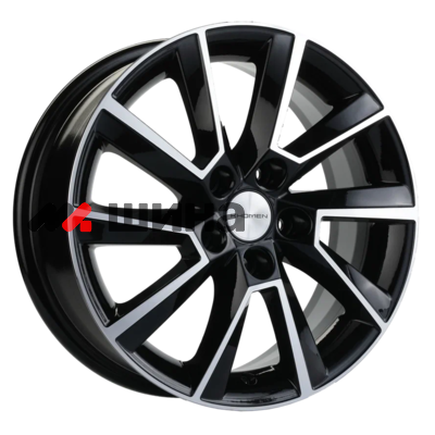 картинка 6x15/5x100 ET37 D54,1 KHW1507 (15) Black-FP