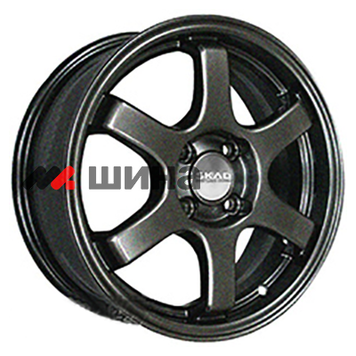 картинка 6x15/4x100 ET40 D60,1 Киото (КЛ249) Графит