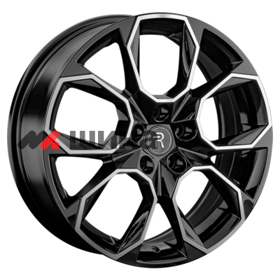 картинка 7x18/5x112 ET43 D57,1 SK169 BKF (конус, C570)