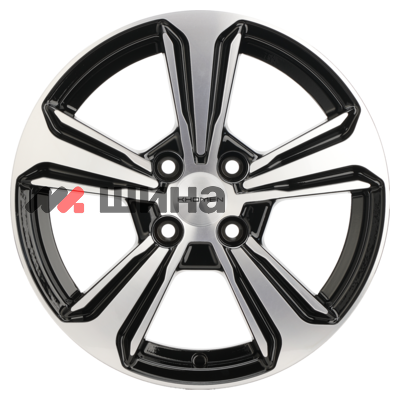 картинка 6x15/4x100 ET48 D54,1 KHW1502 (Rio/Solaris) Black-FP