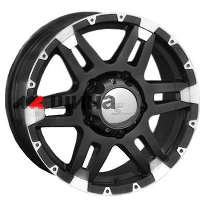 картинка 7x16/5x139,7 ET30 D98,5 212 BKF (Колпак+лого)