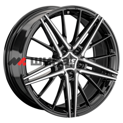 картинка 8x20/5x120 ET40 D72,6 RC76 BKF (конус, Колпак+лого)
