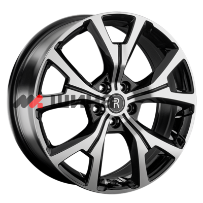 картинка 7,5x20/5x120 ET45 D59,6 GA9 BKF (конус, C570)