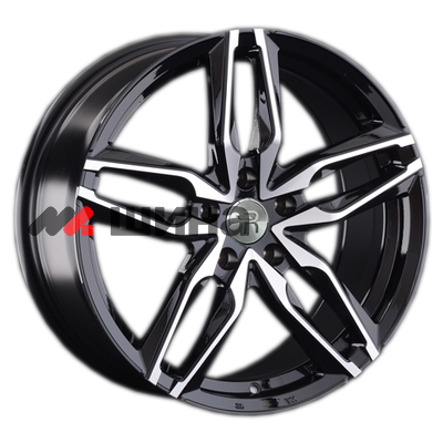 картинка 8x18/5x112 ET25 D66,6 A148 BKF (конус, C570)