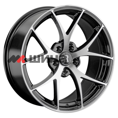 картинка 8,5x18/5x112 ET29 D66,6 A243 BKF (конус, A001)