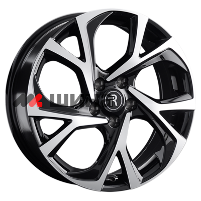 картинка 7x17/5x114,3 ET37 D66,6 HV100 BKF (конус, C570)