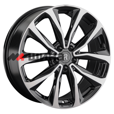 картинка 7,5x19/5x108 ET36 D65,1 CHR107 BKF (конус, C570)