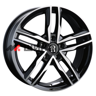 картинка 7,5x17/5x112 ET38 D66,6 A34 BKF (конус, A001)
