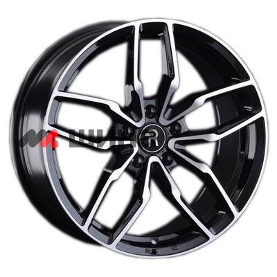 картинка 8x18/5x112 ET25 D66,6 A121 BKF (конус, A001)