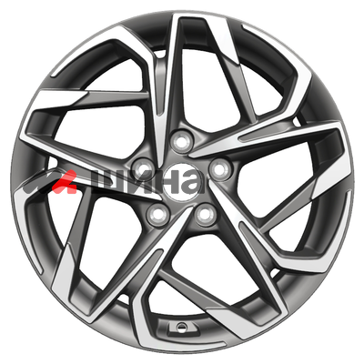 картинка 7x17/5x114,3 ET48 D67,1 KHW1716 (Sonata) Gray-FP
