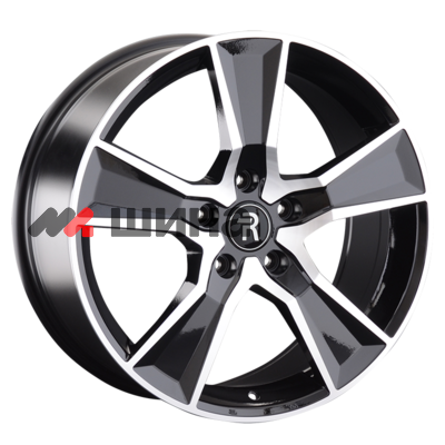 картинка 8x20/5x112 ET28 D66,6 A157 BKF (конус, A001)