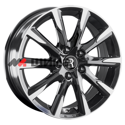 картинка 7x17/5x114,3 ET37 D66,6 HV99 BKF (конус, C570)