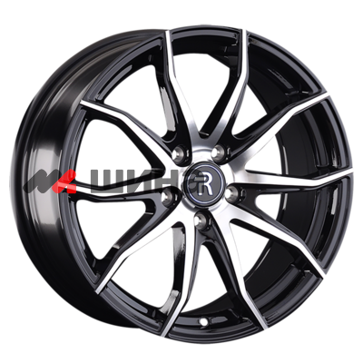 картинка 8x18/5x114,3 ET30 D60,1 LX184 BKF (конус, C570)