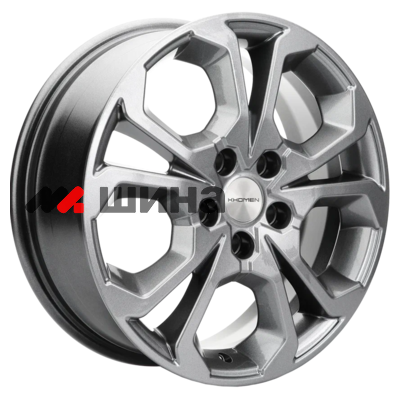 картинка 6,5x17/5x114,3 ET45 D54,1 KHW1711 (Coolray) Gray