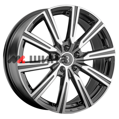 картинка 7,5x19/5x108 ET36 D65,1 CHR102 BKF (конус, C570)