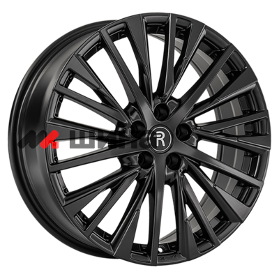 картинка 7x19/5x108 ET33 D60,1 CHR100 BKS (конус, C570)