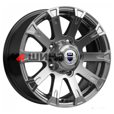 картинка 7x16/5x139,7 ET35 D98 Байкал (КС601) Дарк платинум