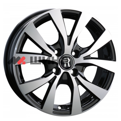 картинка 6x15/4x100 ET40 D60,1 HND246 BKF (конус, C570)