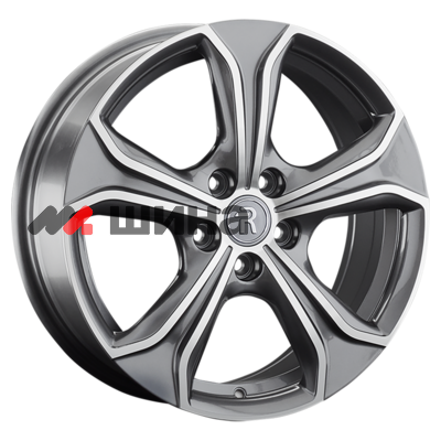 картинка 7x17/5x108 ET46 D65,1 FD158(CHR) GMF (конус, C570)