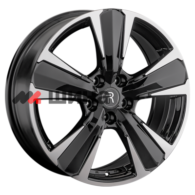 картинка 7x18/5x114,3 ET40 D64,1 HV95 BKF (конус, C570)