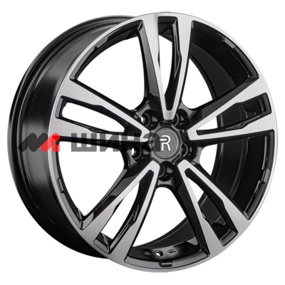 картинка 7,5x18/5x108 ET36 D65,1 CHR117 BKF (конус, C570)