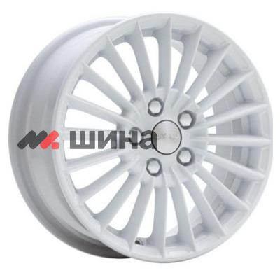 картинка 6x15/5x100 ET38 D57,1 Веритас (КЛ054) Белый