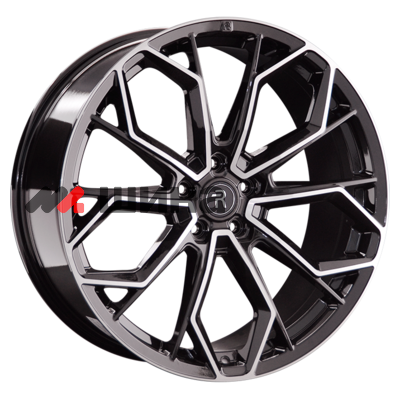 картинка 10,5x23/5x112 ET40 D66,6 MR303 BKF (конус, C570)