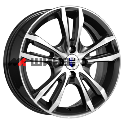 картинка 6x16/4x100 ET40 D67,1 Samara (КС866) Алмаз черный SK