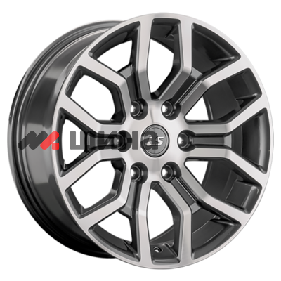картинка 8,5x17/6x139,7 ET30 D100,1 1367 GMF (конус)