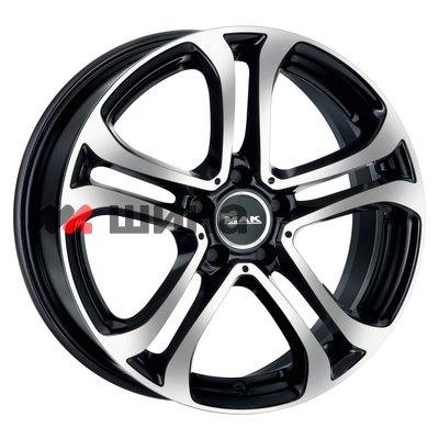 картинка 7,5x17/5x112 ET45 D66,6 Stuttgart Black mirror
