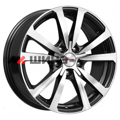картинка 7x17/5x114,3 ET45 D67,1 Бэнкс (КС645) Блэк Джек