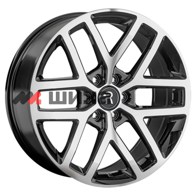 картинка 9x22/6x139,7 ET28 D78,1 CL67 BKF (конус)