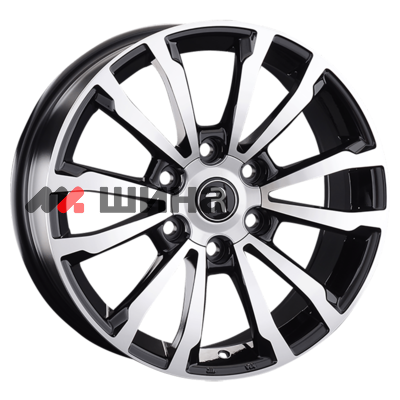 картинка 7,5x18/6x139,7 ET42 D75,1 HV20 BKF (пш)